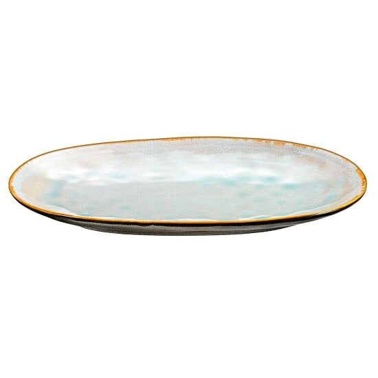 Médard de Noblat Shadow Aqua Extra Large Oval Platter 36 x 22cm - Pack of 2