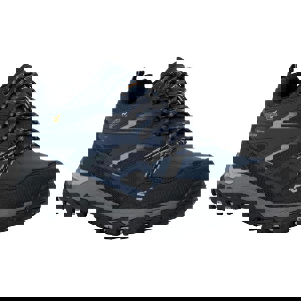 Regatta Mens Holcombe 3 Low Walking Boots - Navy/Dark Steel