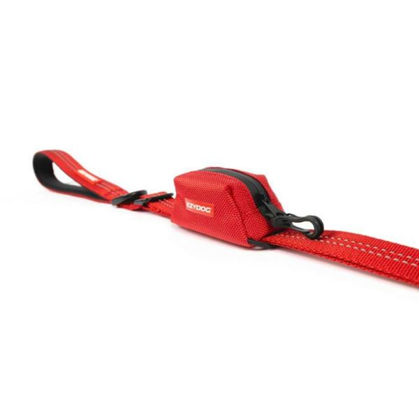 EzyDog Essential Poop Bag Holder in Red