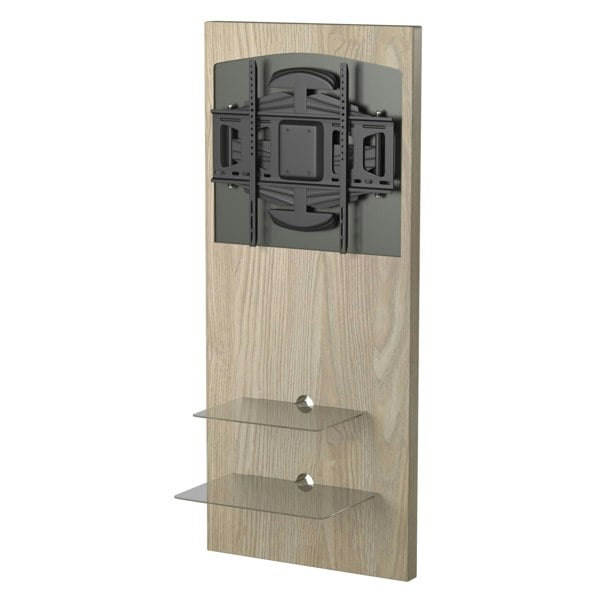 Dorel Home Mercury with 2 Shelves Light Oak with bracket