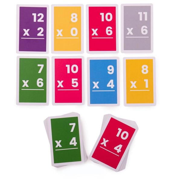 Bigjigs Toys Flashcards - Multiplications 7 to 12