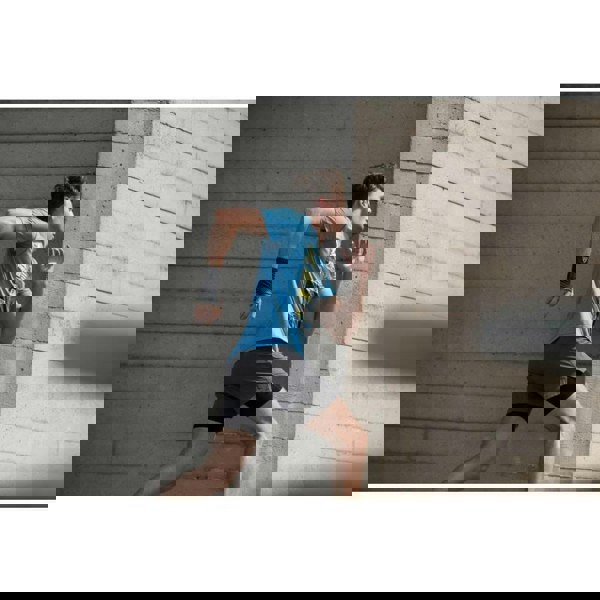 Runner wearing a Reebok Wrist Support