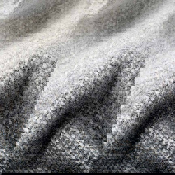 Evening Tales - Pure New Wool Blanket - Super Fluffy - Shades of Grey - Heating & Plumbing London - Throw