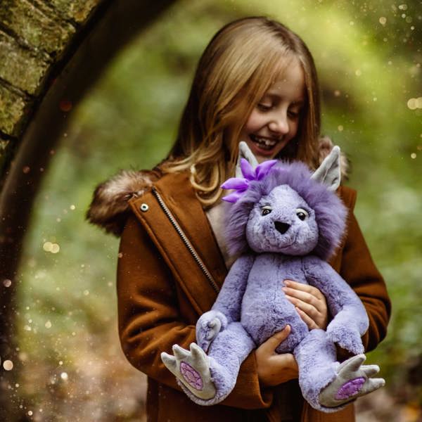 Charlie Bears Amethyst Boo - Plush Troll