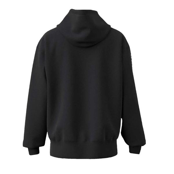 Diesel Unisex Adult Photo Print Hoodie - Black - 