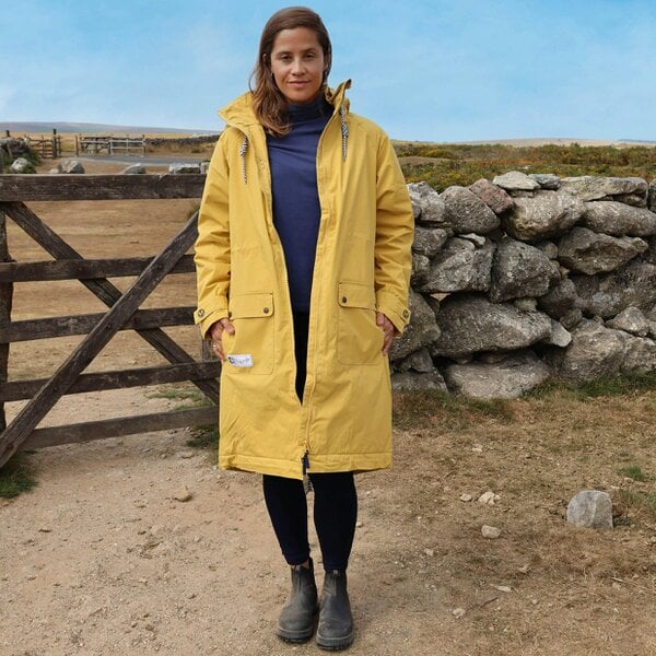 Lazy Jacks LJ159 - Ladies Long Lined Snug Coat - Heather