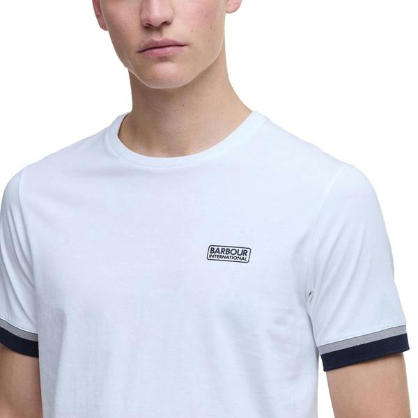 Barbour International Deep Cuff Evan Tipped T-Shirt