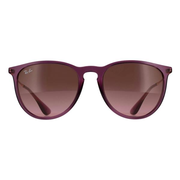 Ray-Ban Sunglasses RB4171 Erika 659114 Transparent Violet Pink Brown Gradient