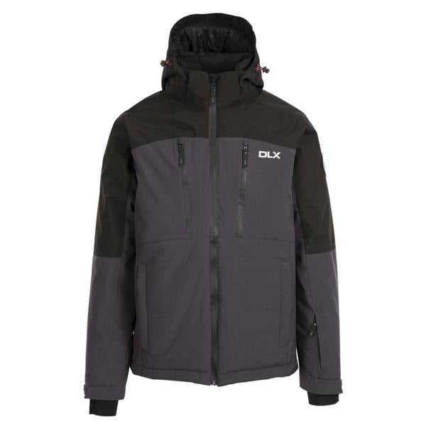 Trespass Mens Nixon DLX Ski Jacket - Dark Grey - 