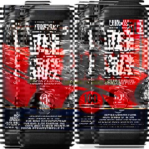 Ultima Plus XP Ultima-Plus XP Wash and Wax Car Shampoo - Removes Dirt, Grime and Stains & Leaves a Showroom Shine 10L