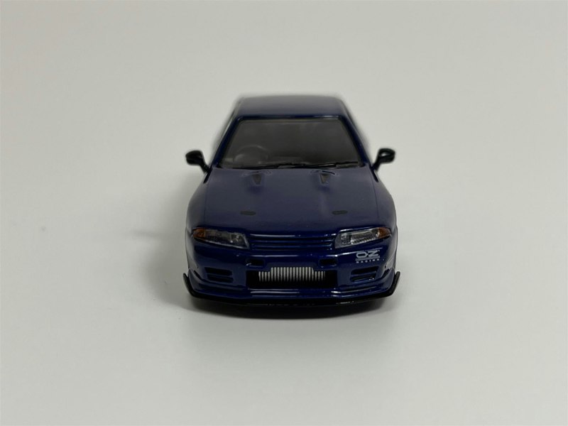 Mini GT Nissan Skyline GT R Top Secret VR32 Metallic Blue RHD 1:64 MGT00589R