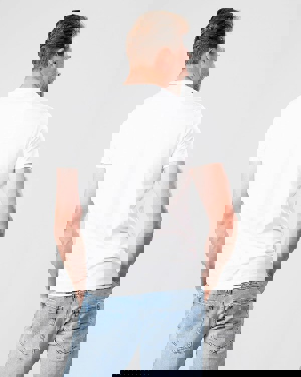 Lacoste Mens Crew Neck Pima Cotton Jersey T-Shirt - White 001