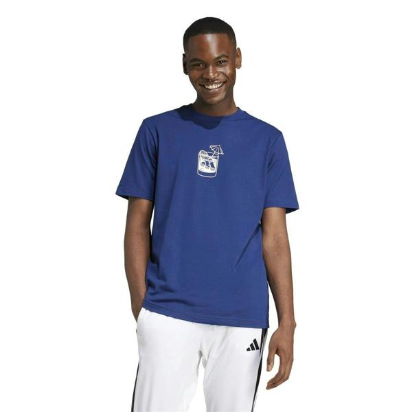 Adidas Mens The Triple Lemonade T-Shirt - Dark Blue - 