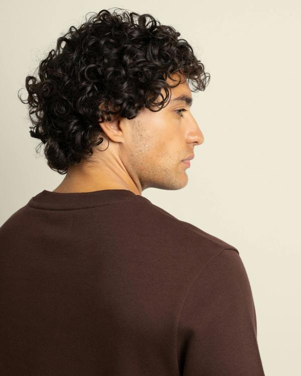 Larsson & Co Gaia - Ribbed Knit Heavy T-Shirt