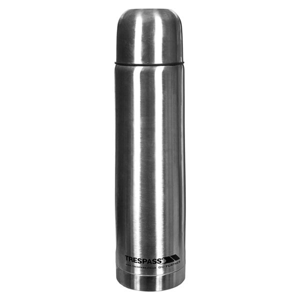Trespass Thirst 75X Stainless Steel Flask (750ml) - Silver