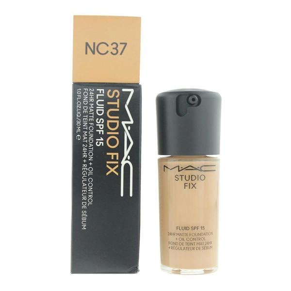 MAC Studio Fix Fluid Spf 15 NC37 Foundation 30ml