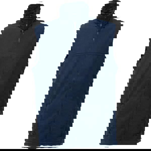 Regatta Mens Haber II 250 Series Anti-pill Fleece Bodywarmer / Sleeveless Jacket - Navy - 