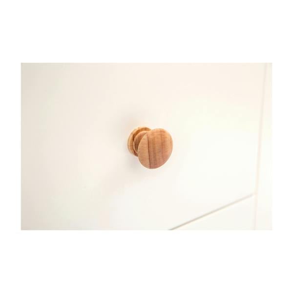 Cabinet Bits Maggiori 3 Drawer Desk - Dressing Table Wood Knob