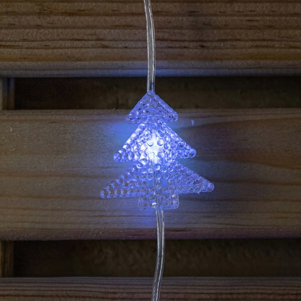 Samuel Alexander 1.2m x 1.2m Light up FlexiBrights Christmas Tree Curtain Lights with 108 Rainbow LEDs