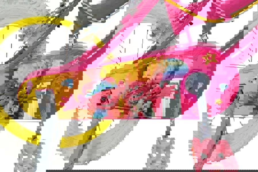 Trolls 14" Wheel Kids Bike - Pink