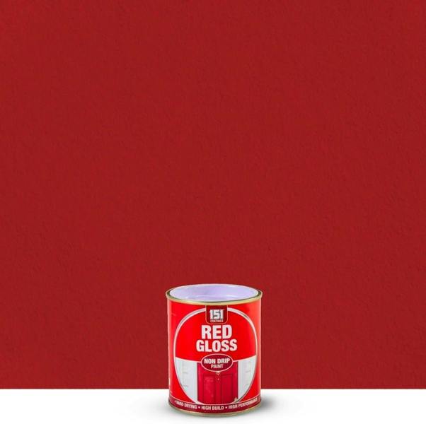 151 12X Red Gloss Non-Drip Paint 300ml