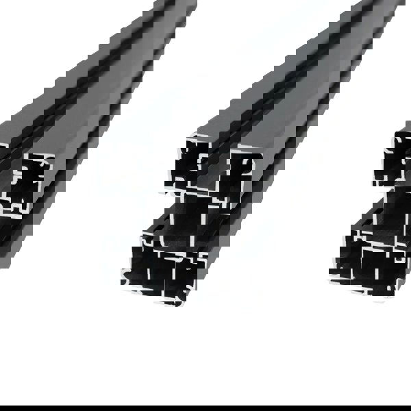 Monstershop Composite Angled Fence Panel - Grey