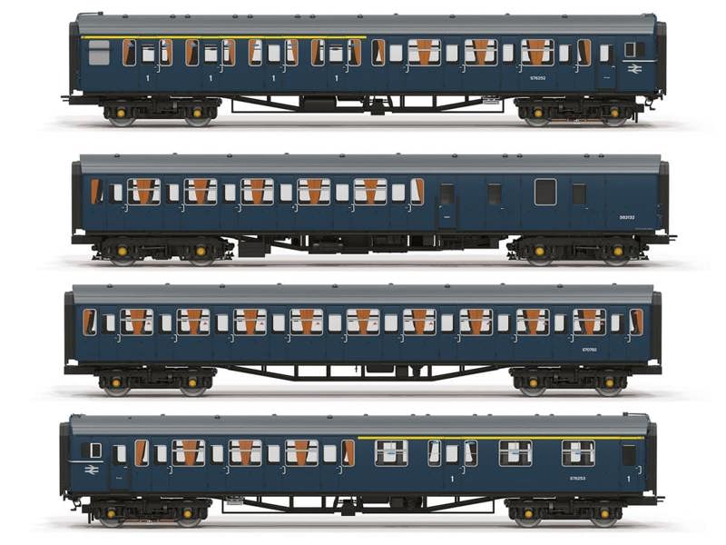 Hornby Class 423 (4VEP) 4 Car EMU 7712 BR Blue