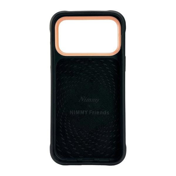 Nimmy Friends Nimmy Glasses Cool Dog Case with MagSafe for iPhone 17 Pro 6.3" Black Orange - N-YJ-IP17-PRO-01