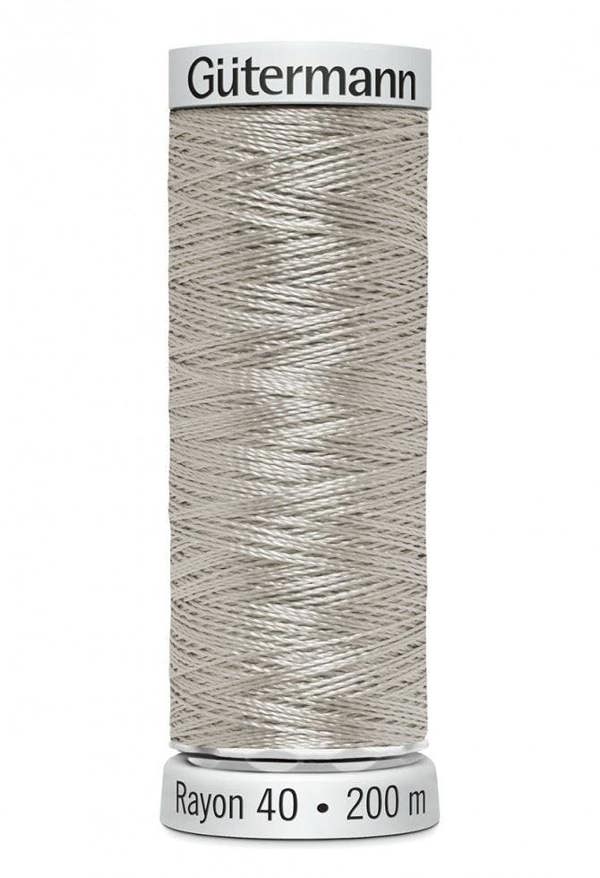 Gutermann No 40 Sulky Rayon Embroidery Thread 200m Rayon Thread Suitable For Embroidery