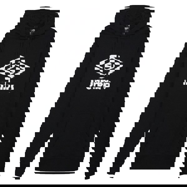Umbro Mens Logo Hoodie - Black