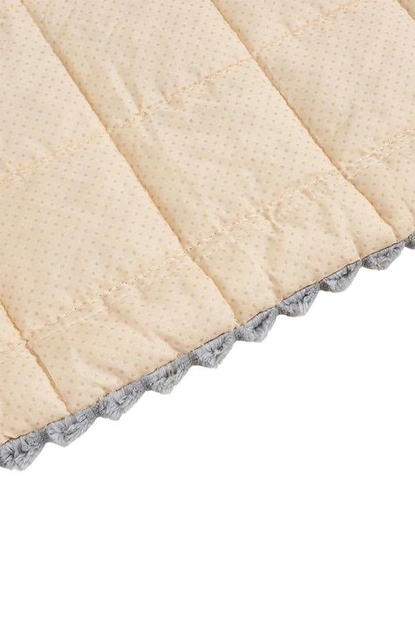 Living and Home Soft Decorative Non-slip Sofa Protector with Textured Design
