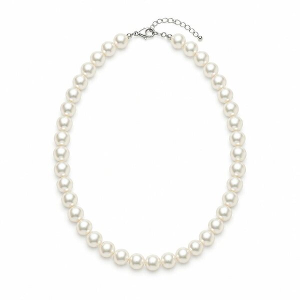 Cachet London Petula Silver 40cm Pearl Necklace