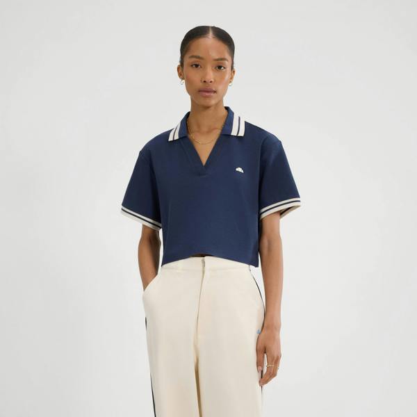 Ellesse Womens/Ladies Fernie Polo Shirt - Navy - 