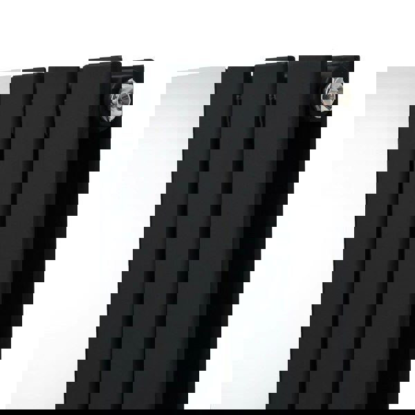 Monstershop Flat Mirror Radiator - 1800mm x 425mm - Black