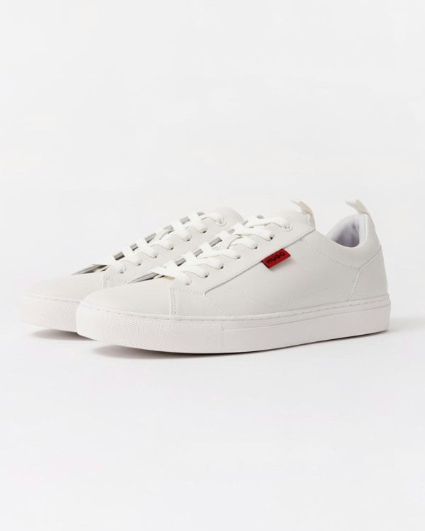 HUGO Morrie Tenn Mens Trainers NOS - White 100