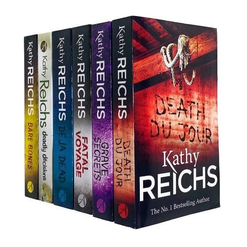 Temperance Brennan 6 Books Set Series 1 - Deja Dead, Death Du Jour, Deadly Decisions & more