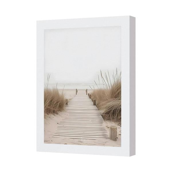 Benjamin Tate Design Canvas Wall Art Beach Boardwalk Dunes Landscape Print
