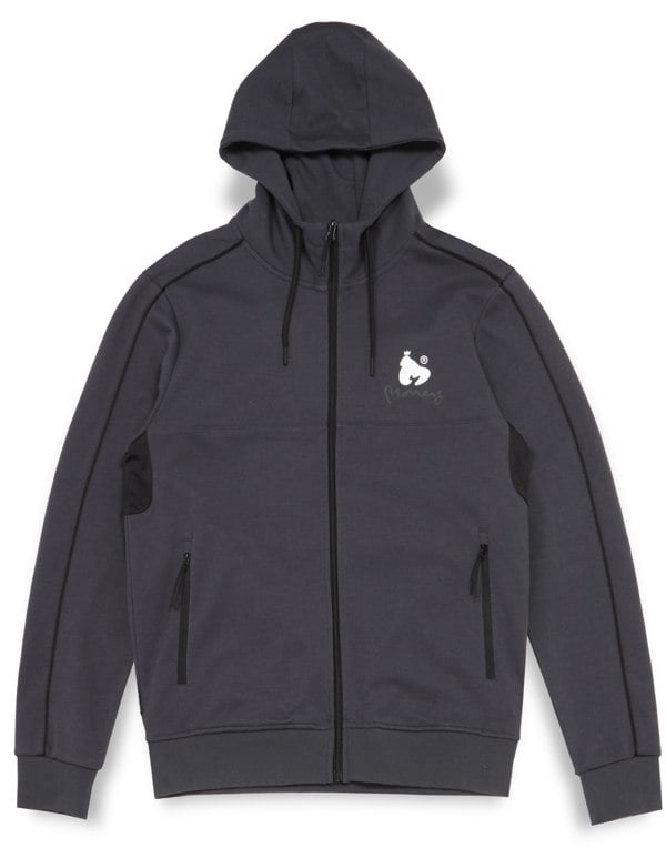 Money Metro city zip hood grey
