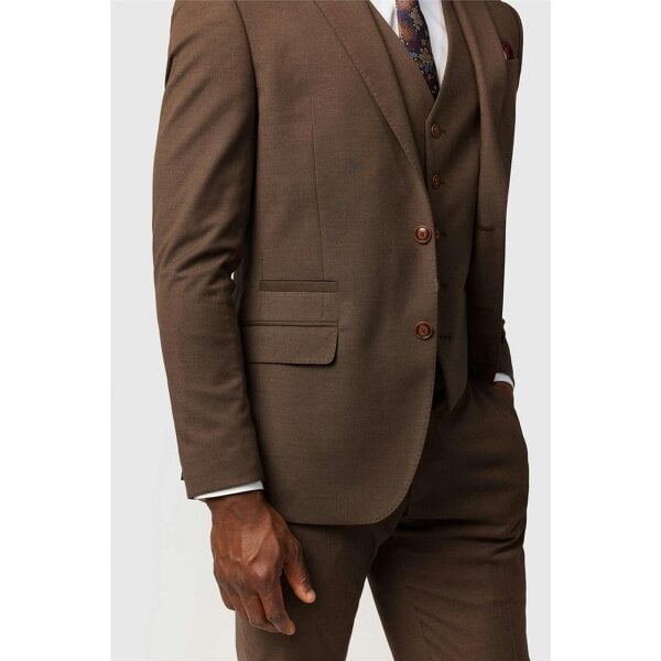 Antique Rogue Slim Fit Harley Flannel Chestnut Jacket