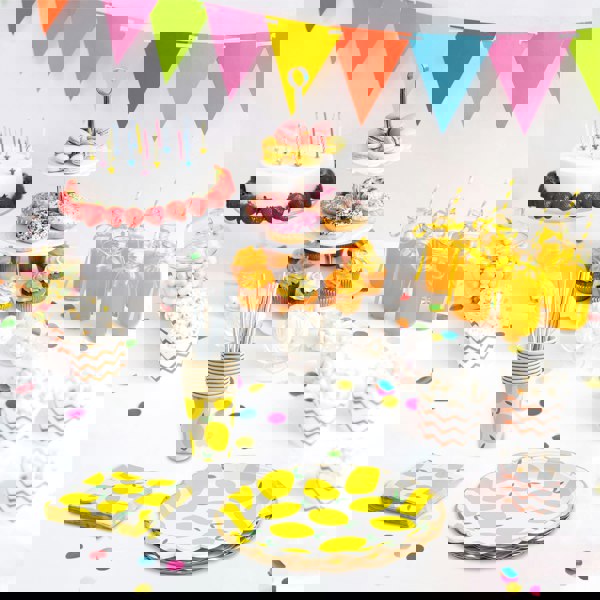 Cheetah 40 Piece Party Tableware Set