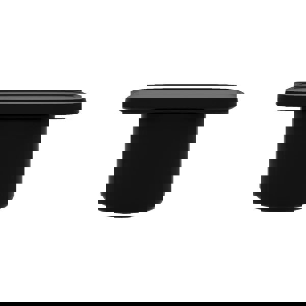 Penn Side Table, Black/ Red-Weilai Concept-Short-Black-Weilai Concept