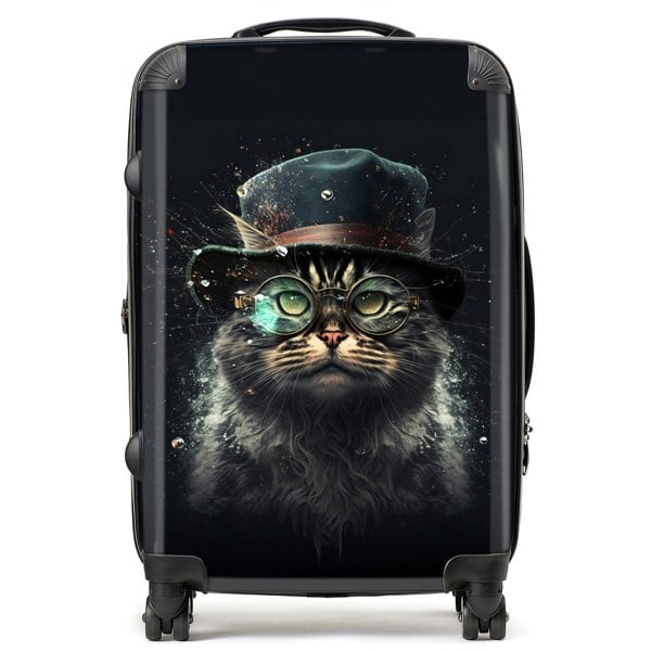 Warren Reed Norwegian Forest Cat Splashart Suitcase