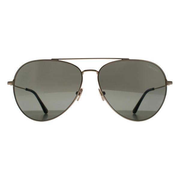 Tom Ford Sunglasses Dashel FT0996 28A Shiny Rose Gold Smoke Grey