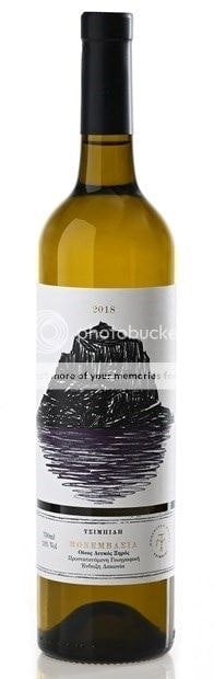Monemvasia Winery Tsimbidi, Monemvasia White Dry, Laconia 2023 75cl