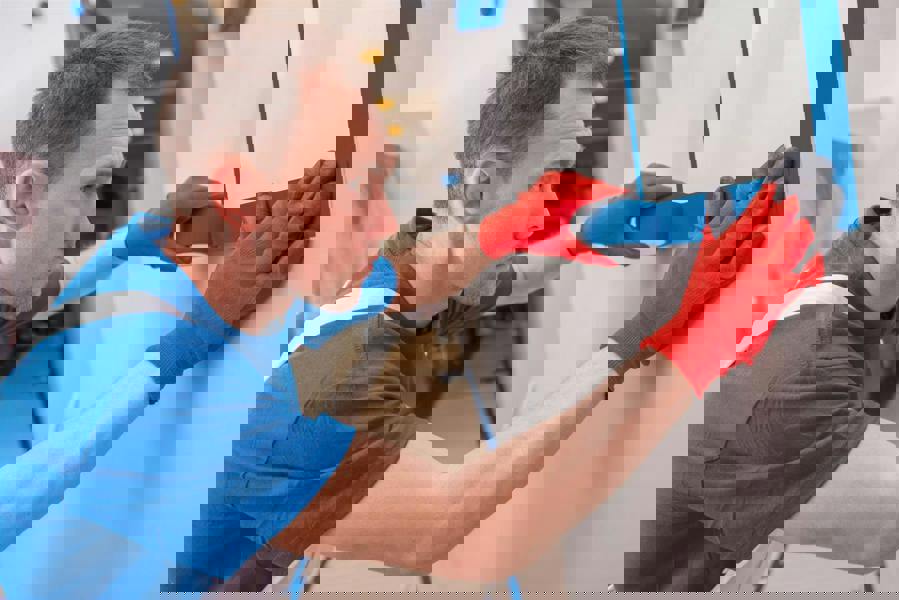 Durable DURALINE Strong Removable PVC Floor Marking Tape | 50mm x 33m | Yellow