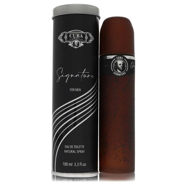 Fragluxe Cuba Signature by Cuba Eau De Toilette Spray (Unboxed) 3.3 oz for Men 100 ml