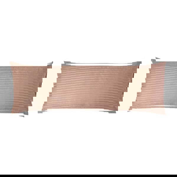 HOMESCAPES Silky 330 TC Egyptian Cotton Satin Stripe Body Pillowcase
