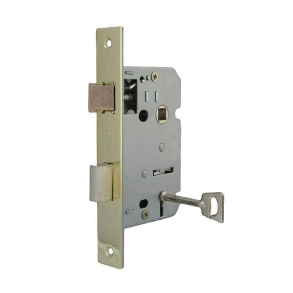 EDH Door Hardware 3 Lever Sash Lock – Mortice Door Lock - Multiple Finishes - Polished Brass