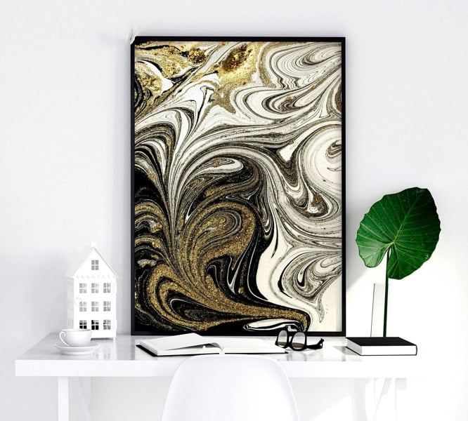 Unique wall art for living room | set of 3 wall art prints