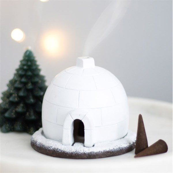 Serano Winter Igloo Incense Cone Burner